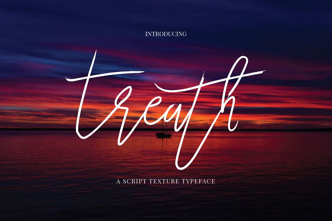Treath Typeface example image 1