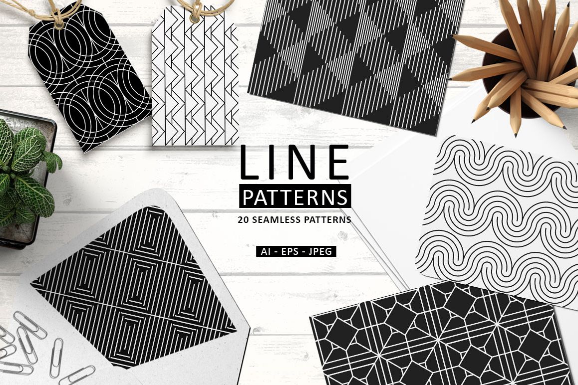 Line patterns example image 1