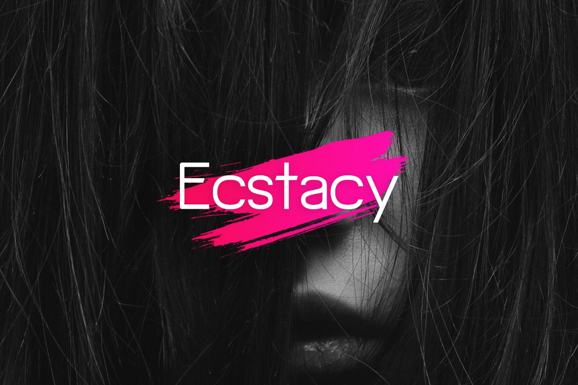 Ecstacy Display Typeface example image 1