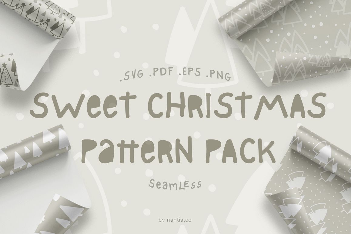 Sweet Christmas Patterns example image 1