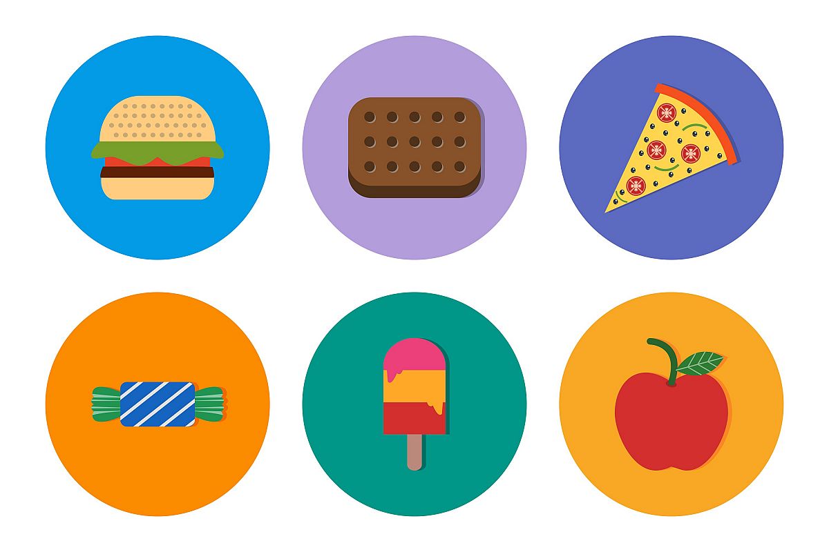 Set Of Food Icons example image 1