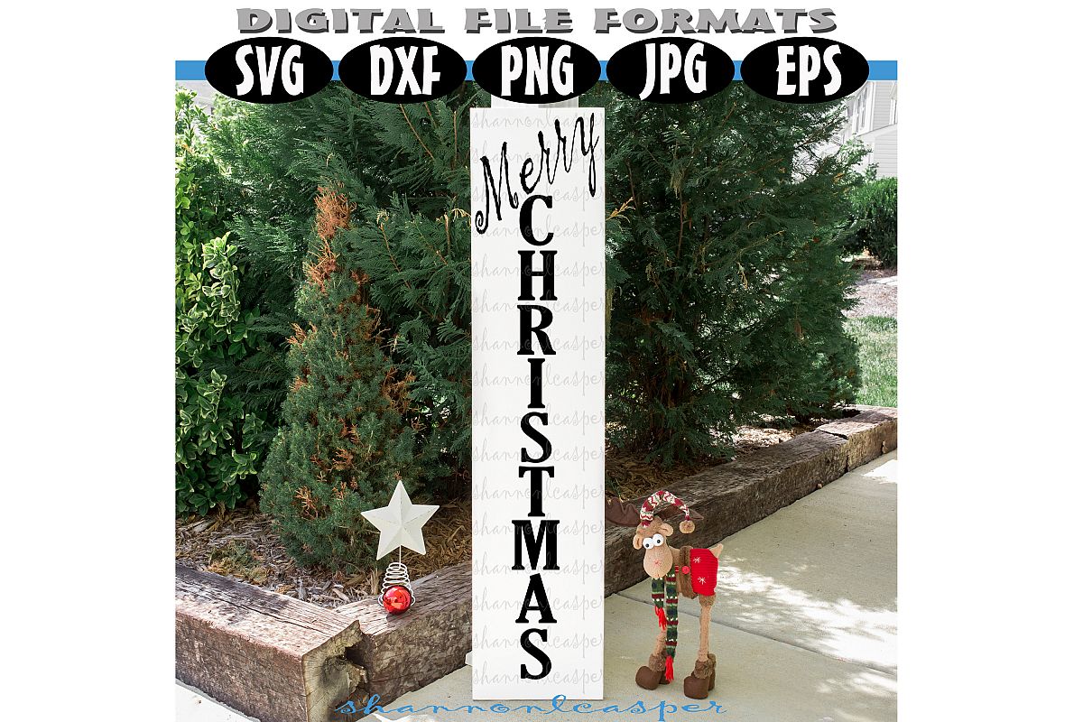 Download Christmas Porch Wood Sign SVG