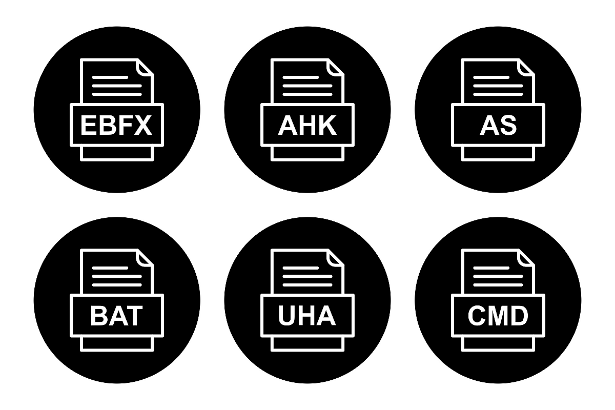 Set Of File Formats Icons example image 1