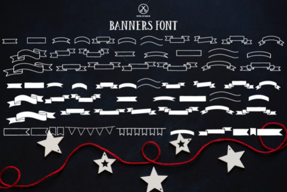 Banners Font example image 1