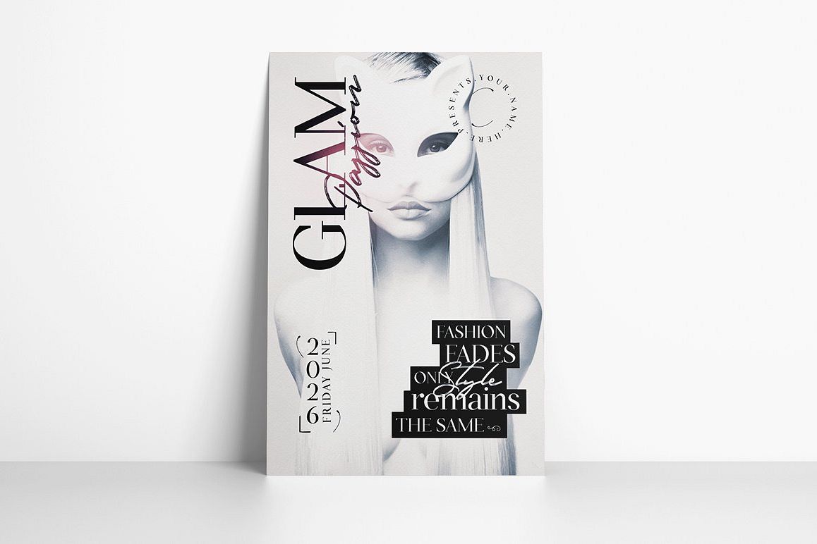 Glam Passion Flyer Template example image 1