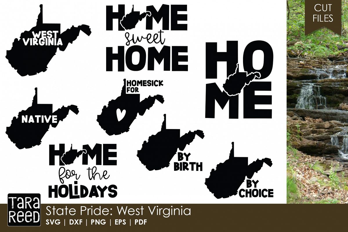 West Virginia SVG and Cut Files for Crafters