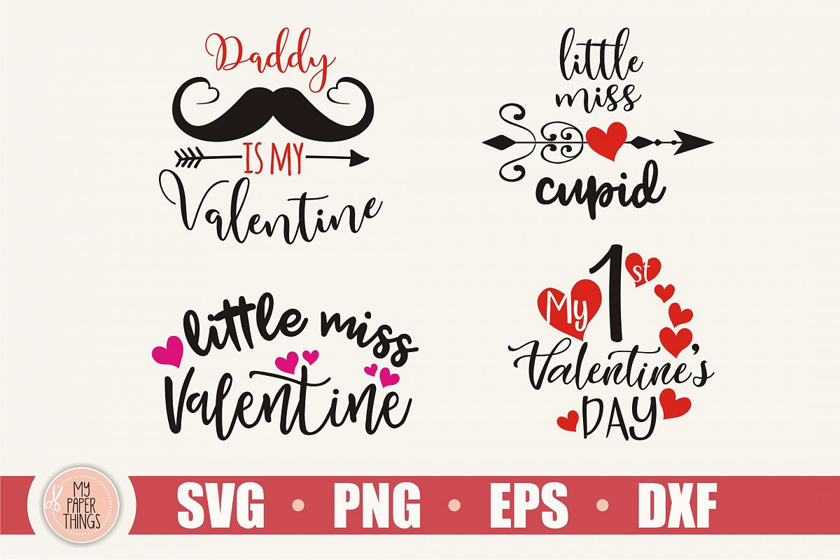 Download Baby girl Valentine svg bundle, Valentine svg cut file