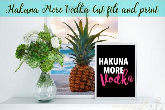 Hakuna More Vodka example image 1