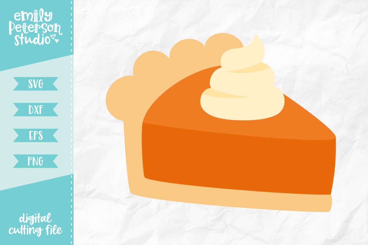 Pumpkin Pie SVG DXF EPS PNG