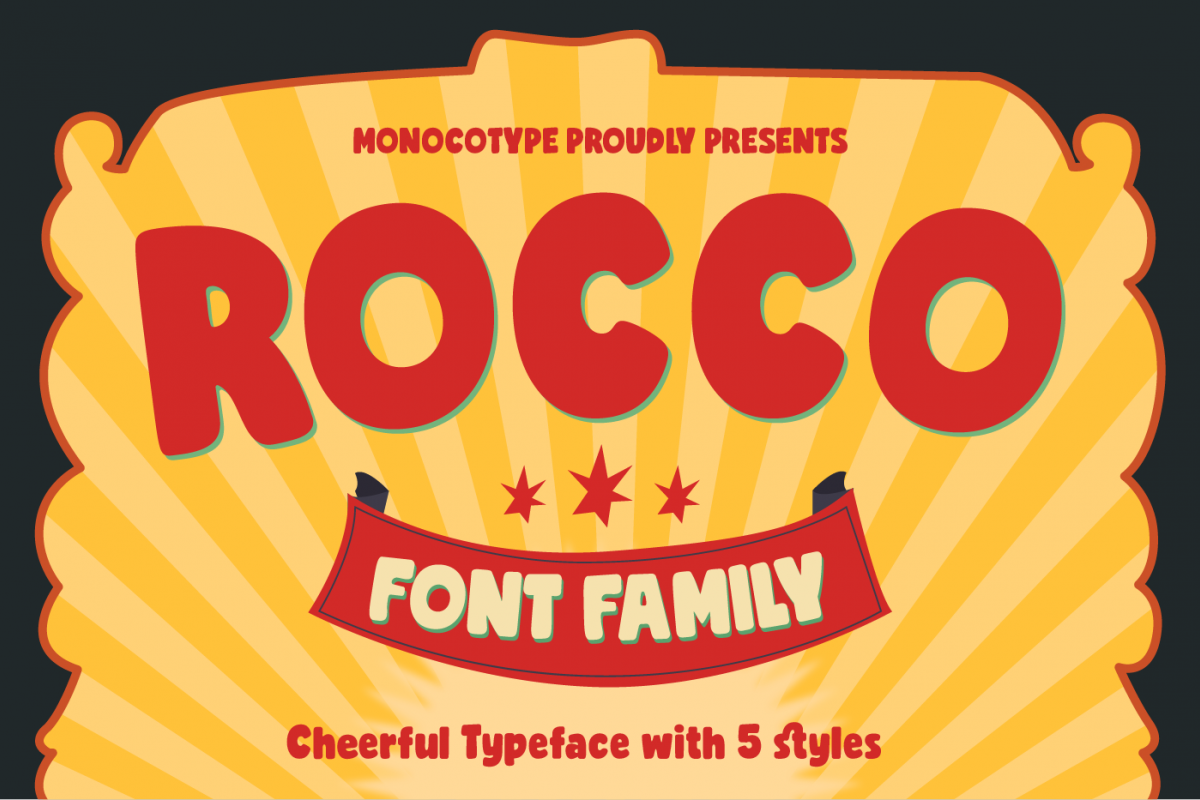 Rocco Font Family example image 1