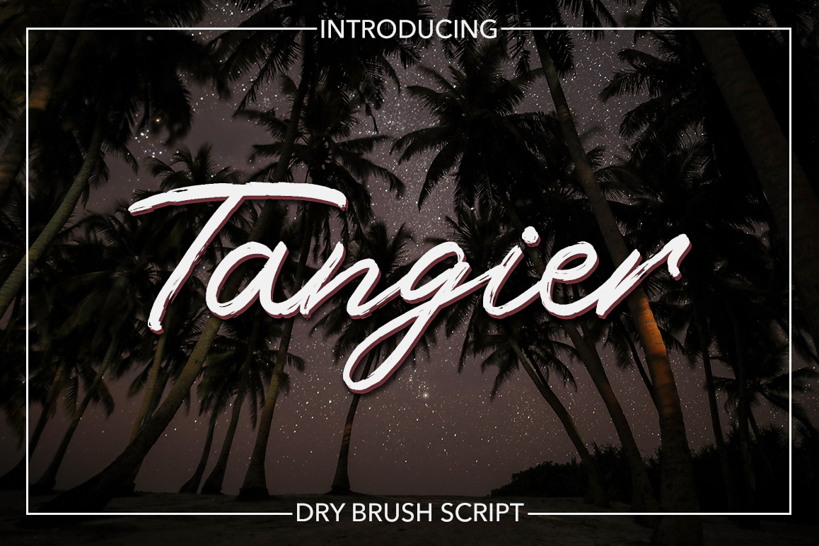 Tangier Script example image 1