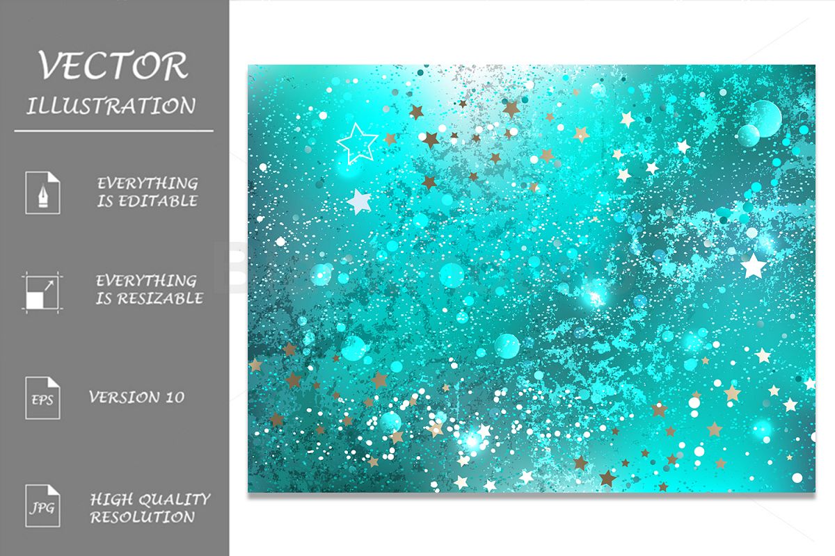 Turquoise Foil Background example image 1