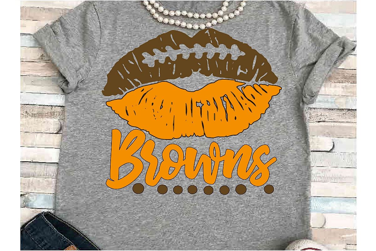 Football SVG DXF JPEG Silhouette Cameo Cricut Browns svg example image 1