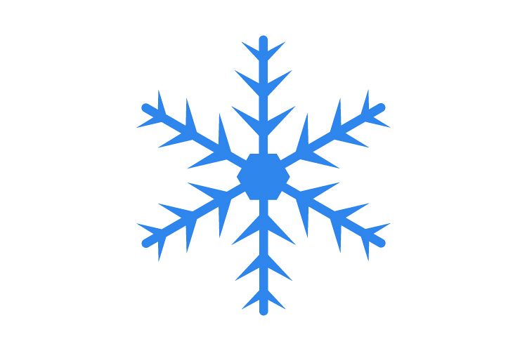 Snowflake icon example image 1