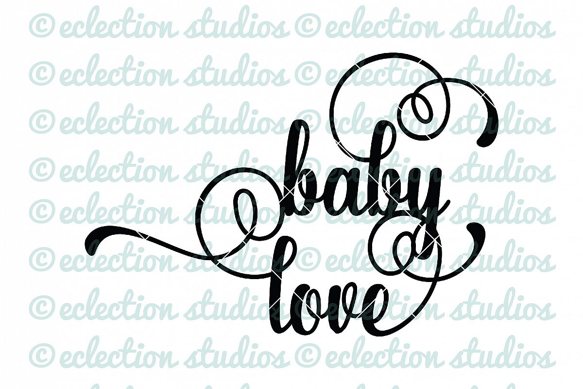 Baby Shower Cake Topper Svg Baby Love Gender Neutral Baby Shower