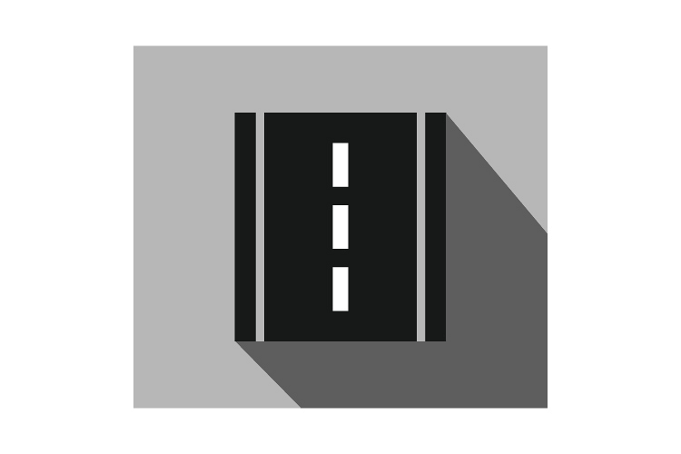 Road icon example image 1