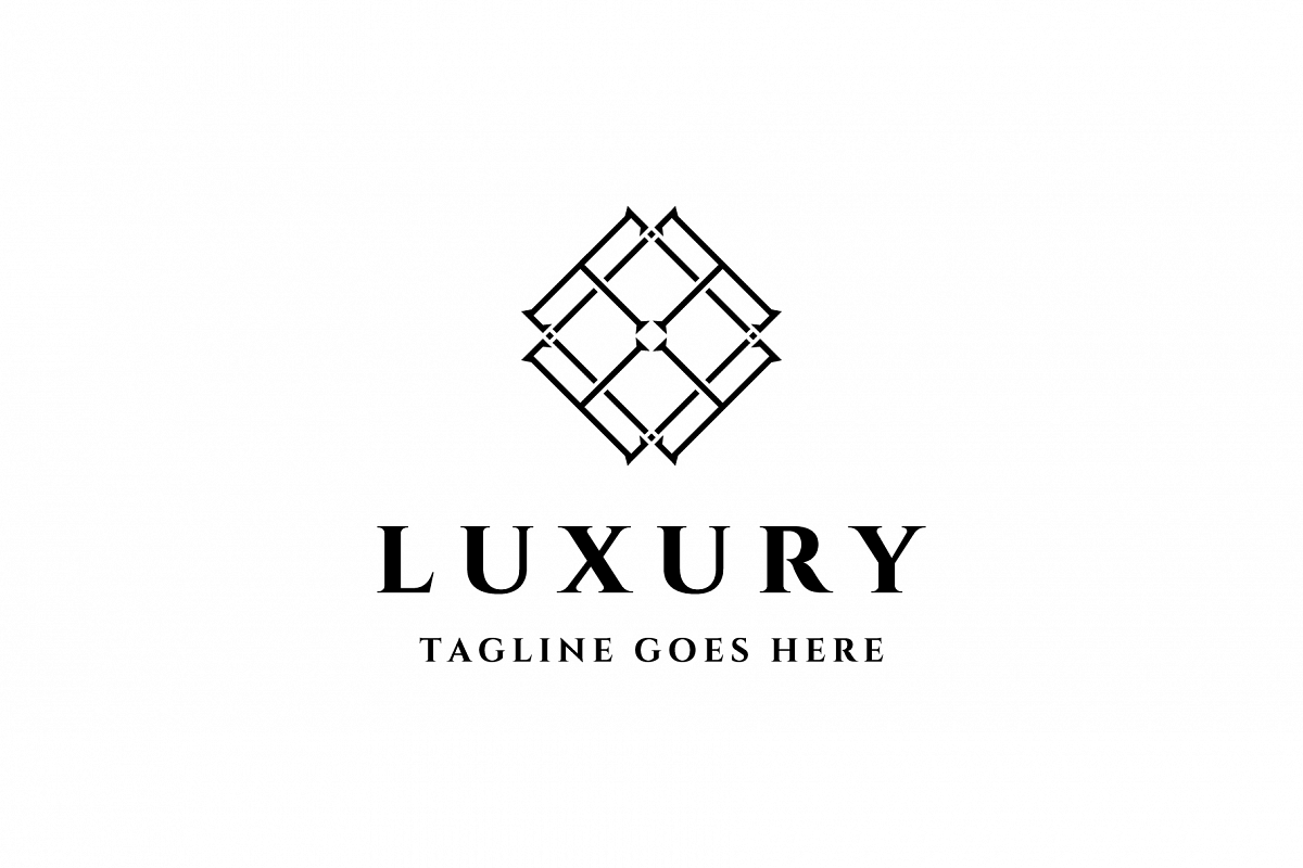 abstract luxury symbol logo example image 1
