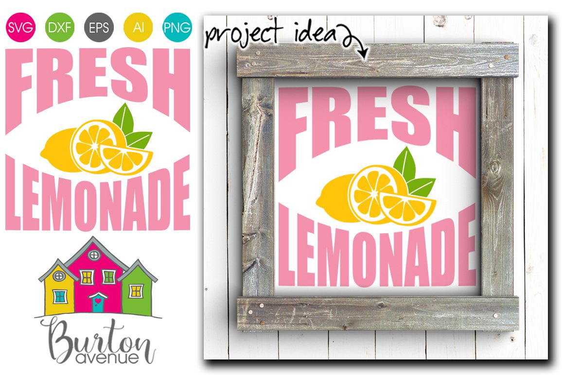 Fresh Lemonade Svg File