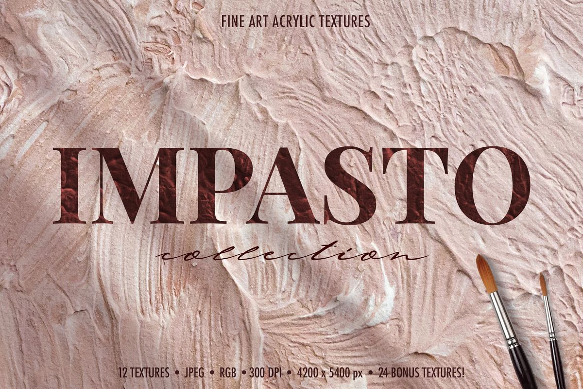 Fine Art Acrylic Paint Textures - Hand Painted Backgrounds example image 1