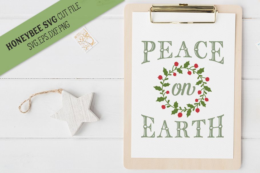 Peace On Earth svg example image 1