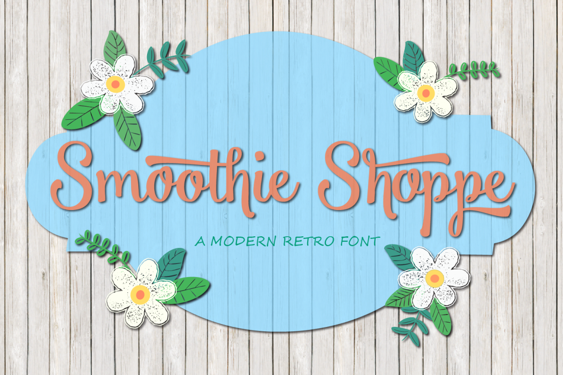 Smoothie Shoppe + Doodles example image 1