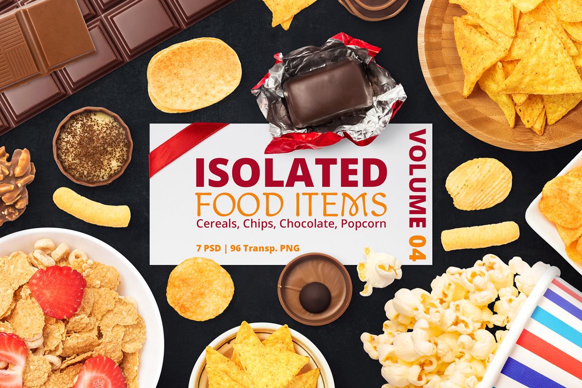 Isolated Food Items Vol.4 example image 1