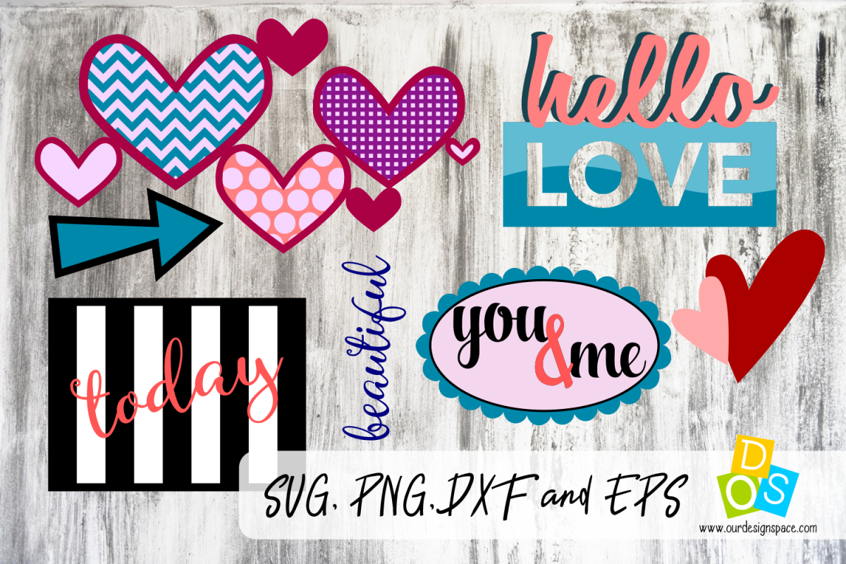 Love Hearts Mixed Pack example image 1