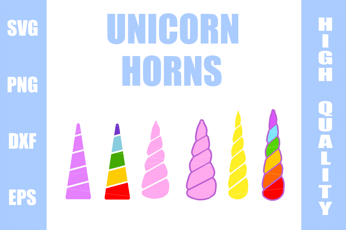 unicorn horns 60843 svgs design bundles