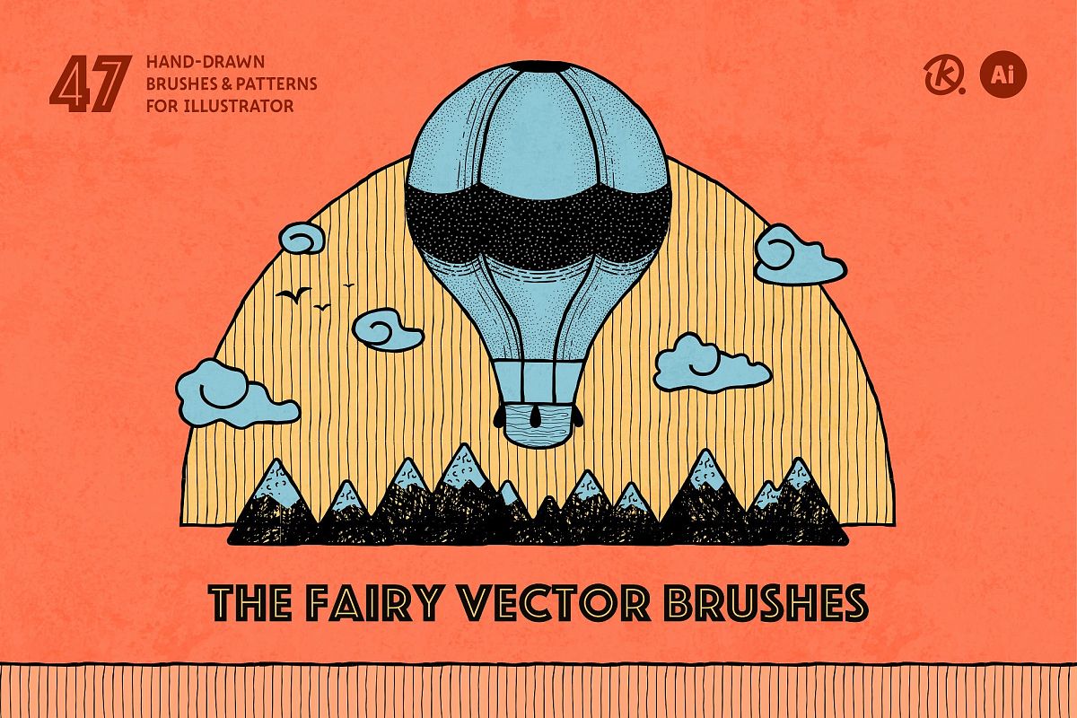 The Fairy Vector Brushes example image 1