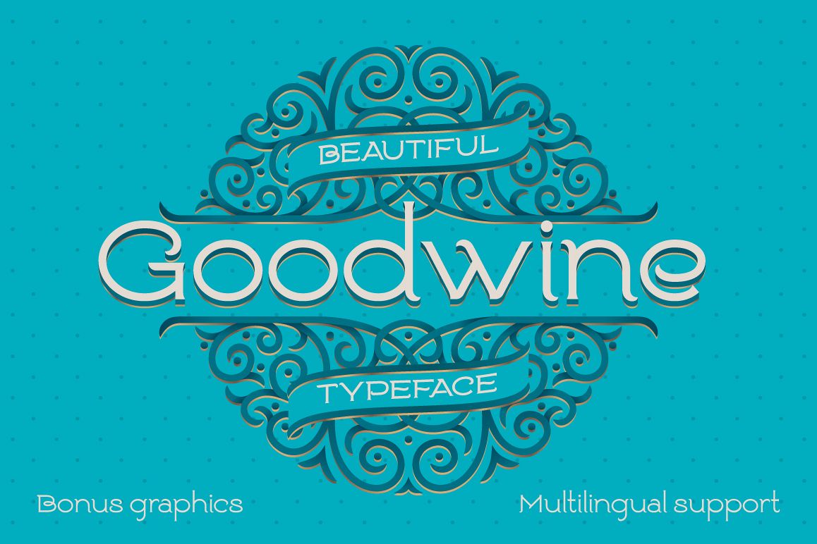 Goodwine Font, Label, Mockup example image 1