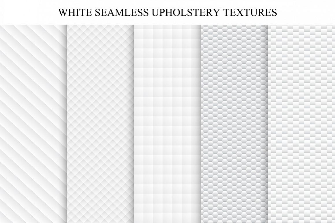 White seamless textures - soft set example image 1