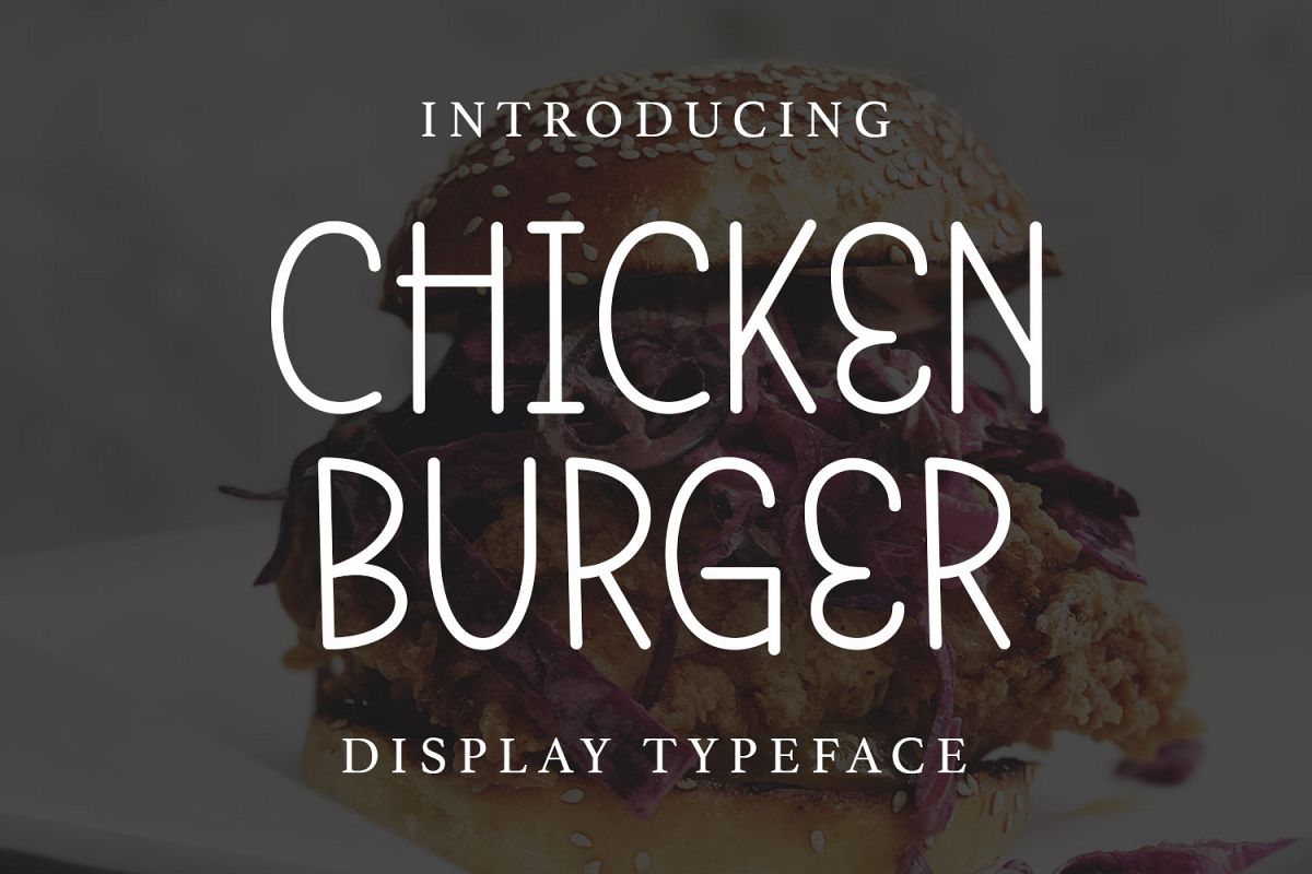 Chicken Burger example image 1