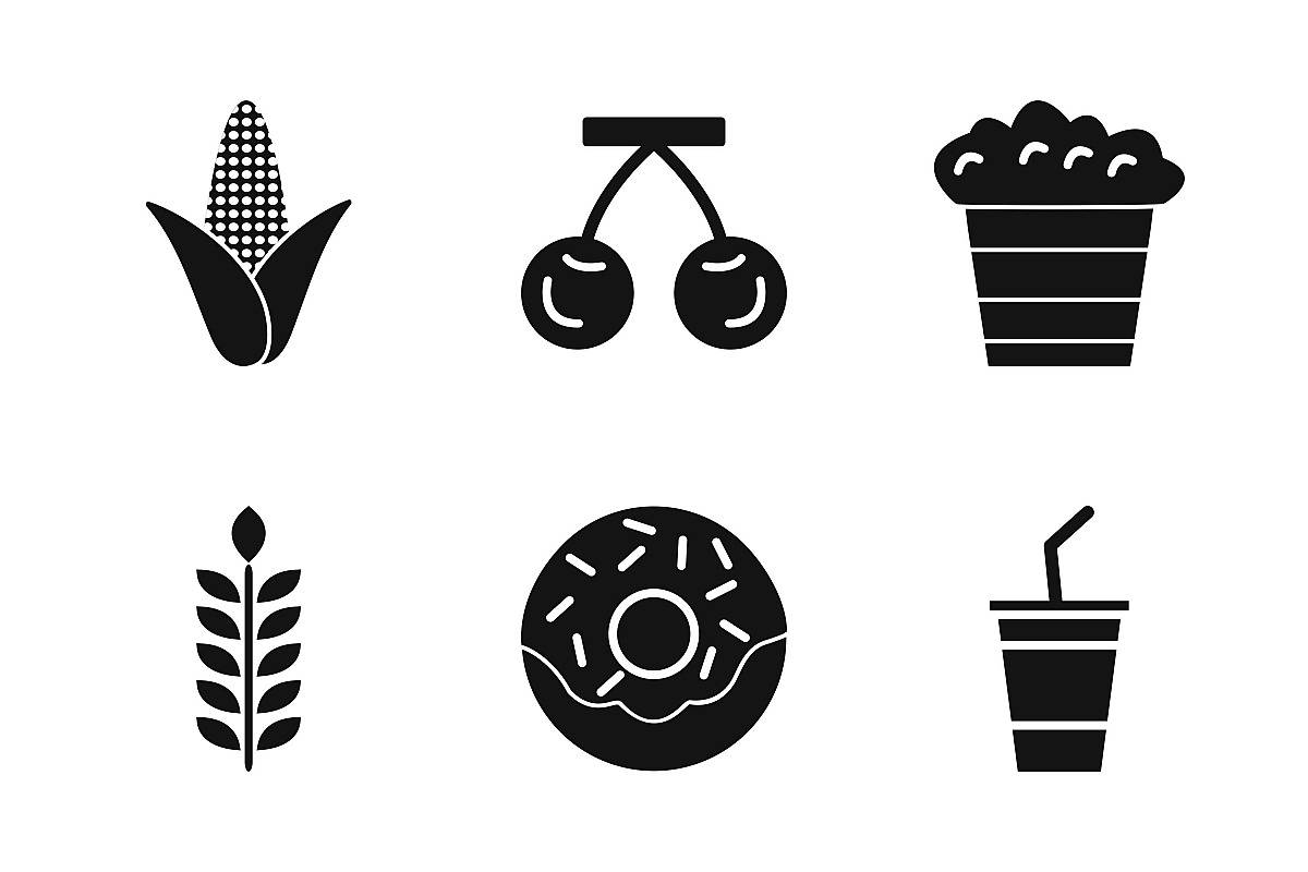 Set Of Food Icons example image 1