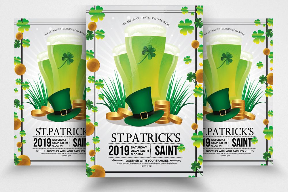 St. Patricks Day Flyer example image 1