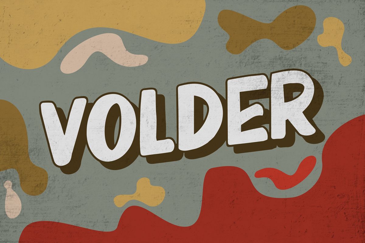 VOLDER Bold Fonts example image 1
