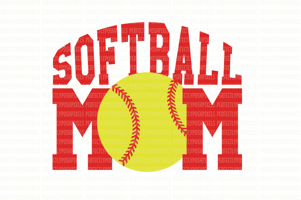 Download Softball Mom (17966) | SVGs | Design Bundles
