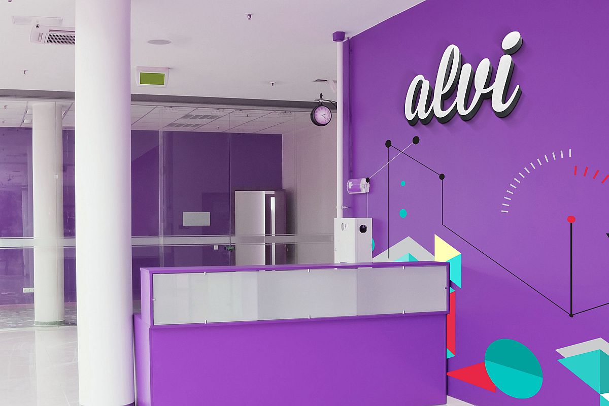 Office Wall Logo Mock Up example image 1