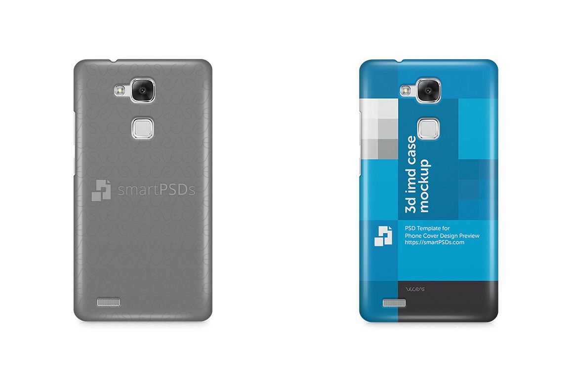 Huawei Ascend Mate 7 3d IMD Mobile Case Design Mockup 2014 example image 1
