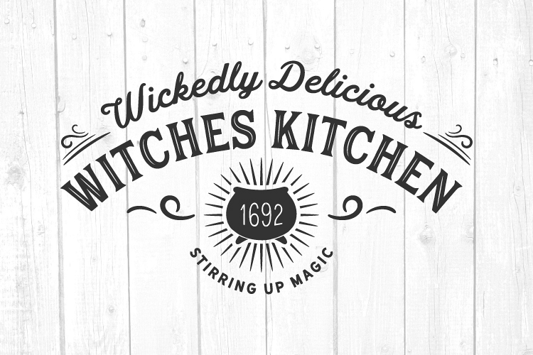 Kitchen Witch Svg, Halloween Svg, Kitchen Decor, Home Decor example image 1