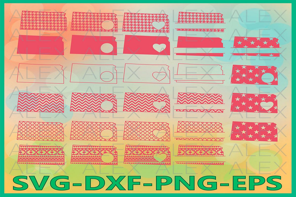 Kansas State SVG, Kansas SVG files for Cricut, Kansas Svg example image 1