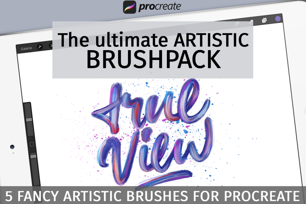 Artistic Brushpack for Procreate example image 1