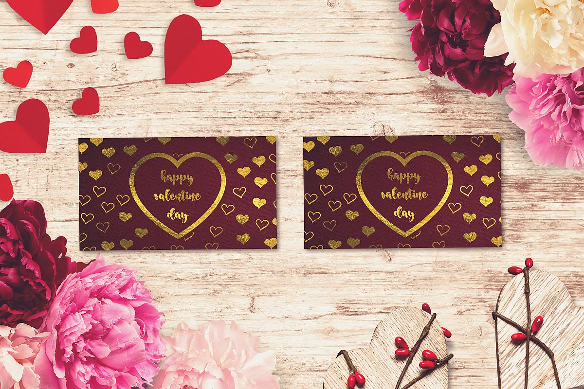 Valentine Card Mock-up #11 example image 1