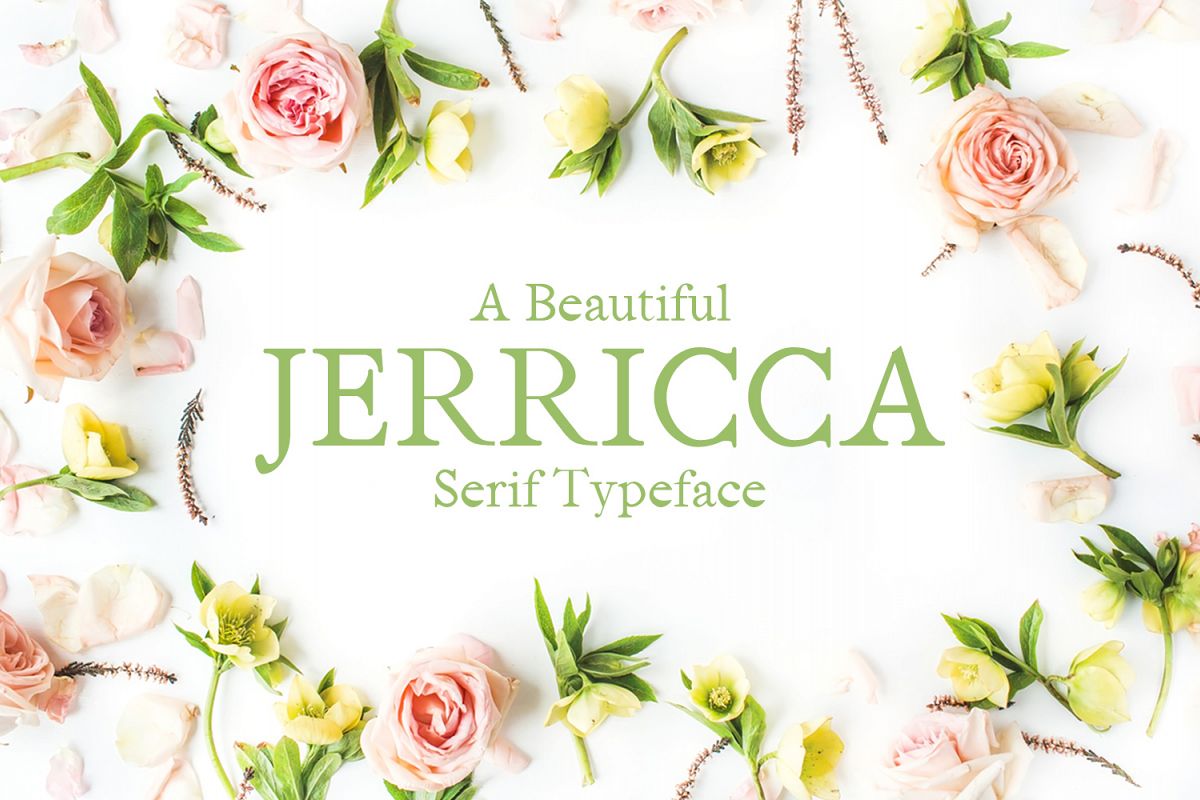 Jerricca Serif Typeface example image 1