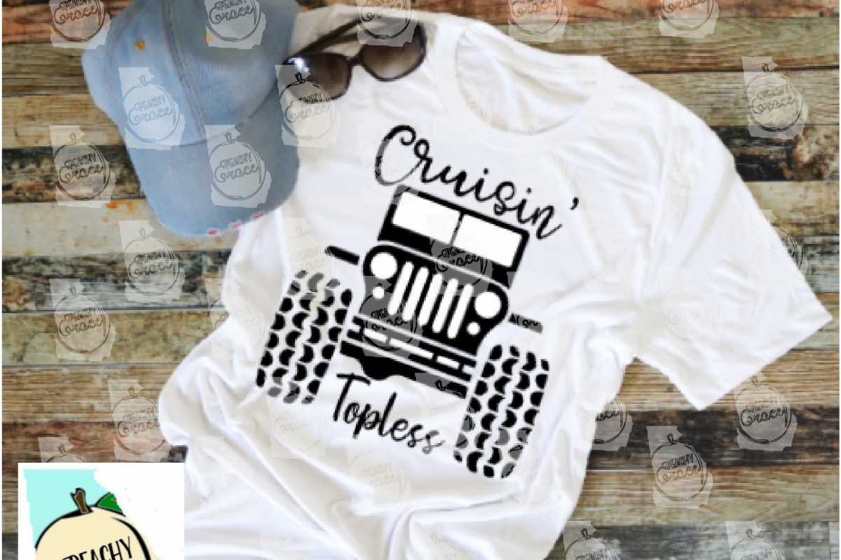 Cruisin Topless T-shirt SVG example image 1