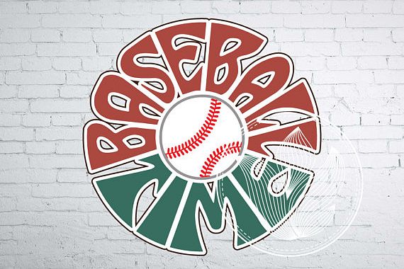 Download Baseball time Word Art design, svg, dxf, png, jpg, eps ...