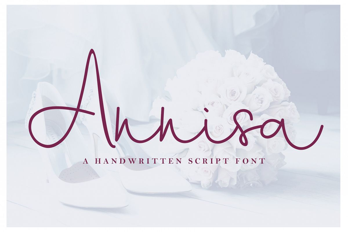 Annisa Script Font example image 1