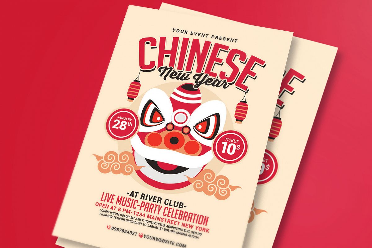 Chinese New Year Flyer example image 1