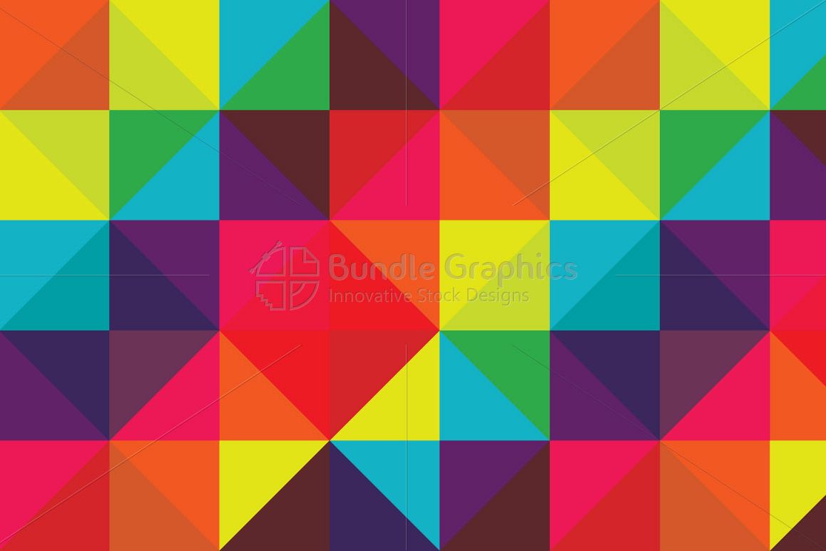 Colorful Geometrical Pattern example image 1