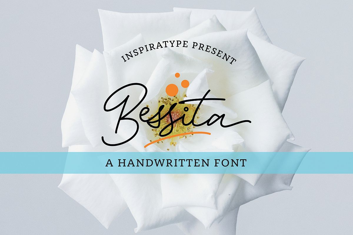 Bessita Handwriting - Script example image 1