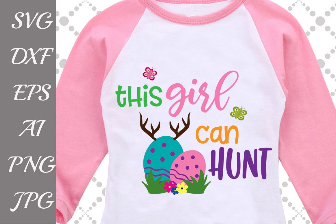 This Girl Can Hunt Svg example image 1